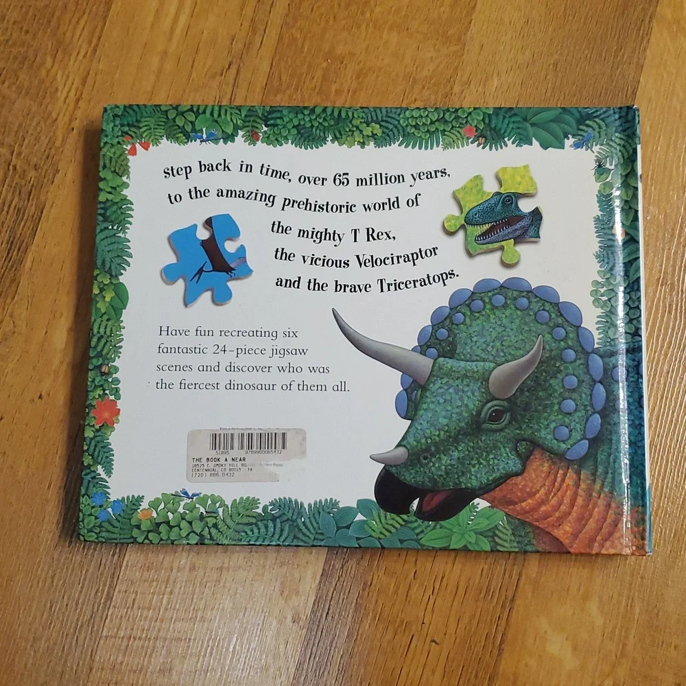 Jigsaw Dinosaurs‎ Puzzle Book